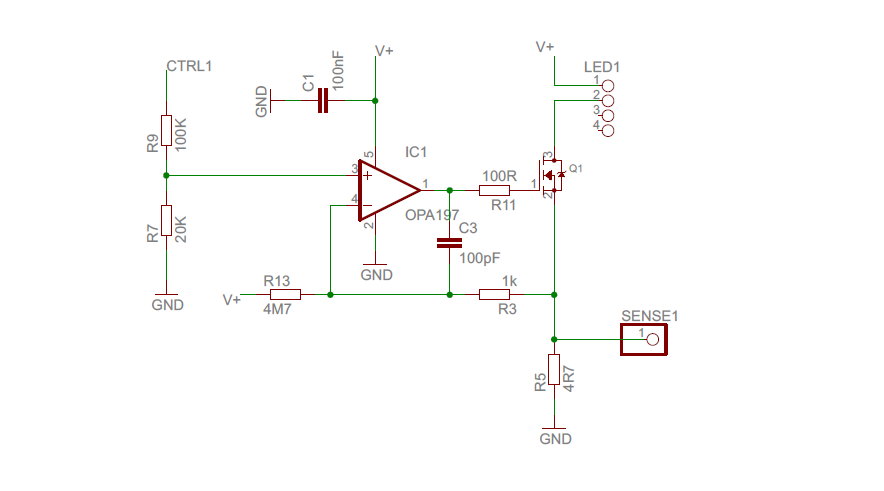 LED driver schematic